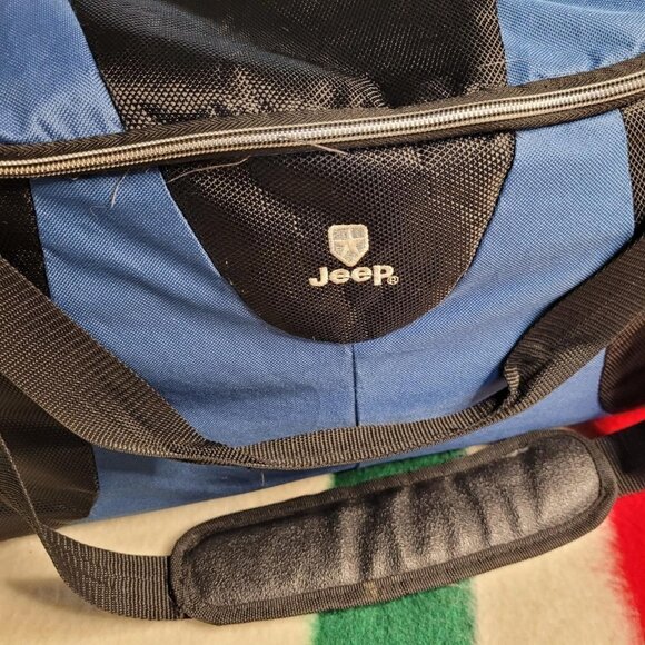 Vintage Jeep Duffel Bag